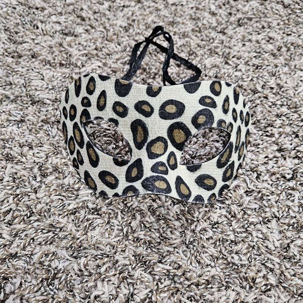 Amazon Leopard Print Costume Eye Mask